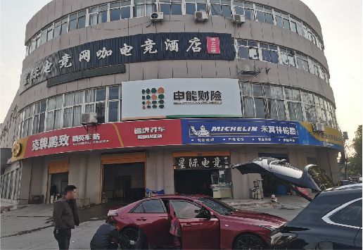 靖安铝塑板门头
