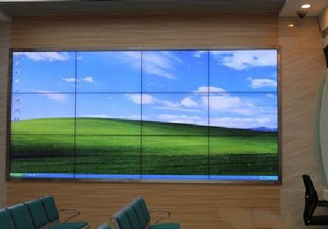 靖安液晶拼接屏的另类用法。